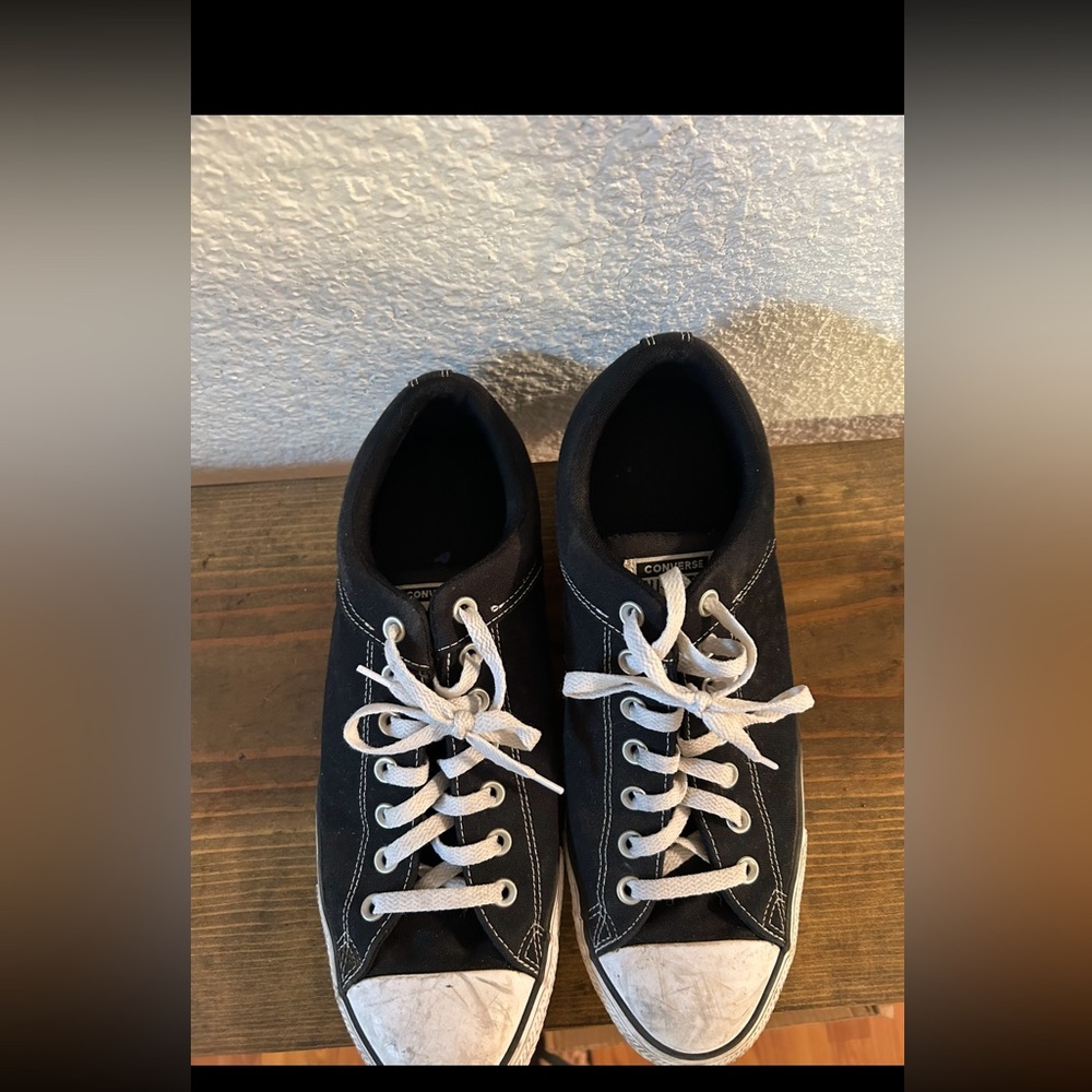 Converse Black and White Classic Sneakers